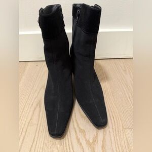 Stuart Weitzman Black Ankle Boots